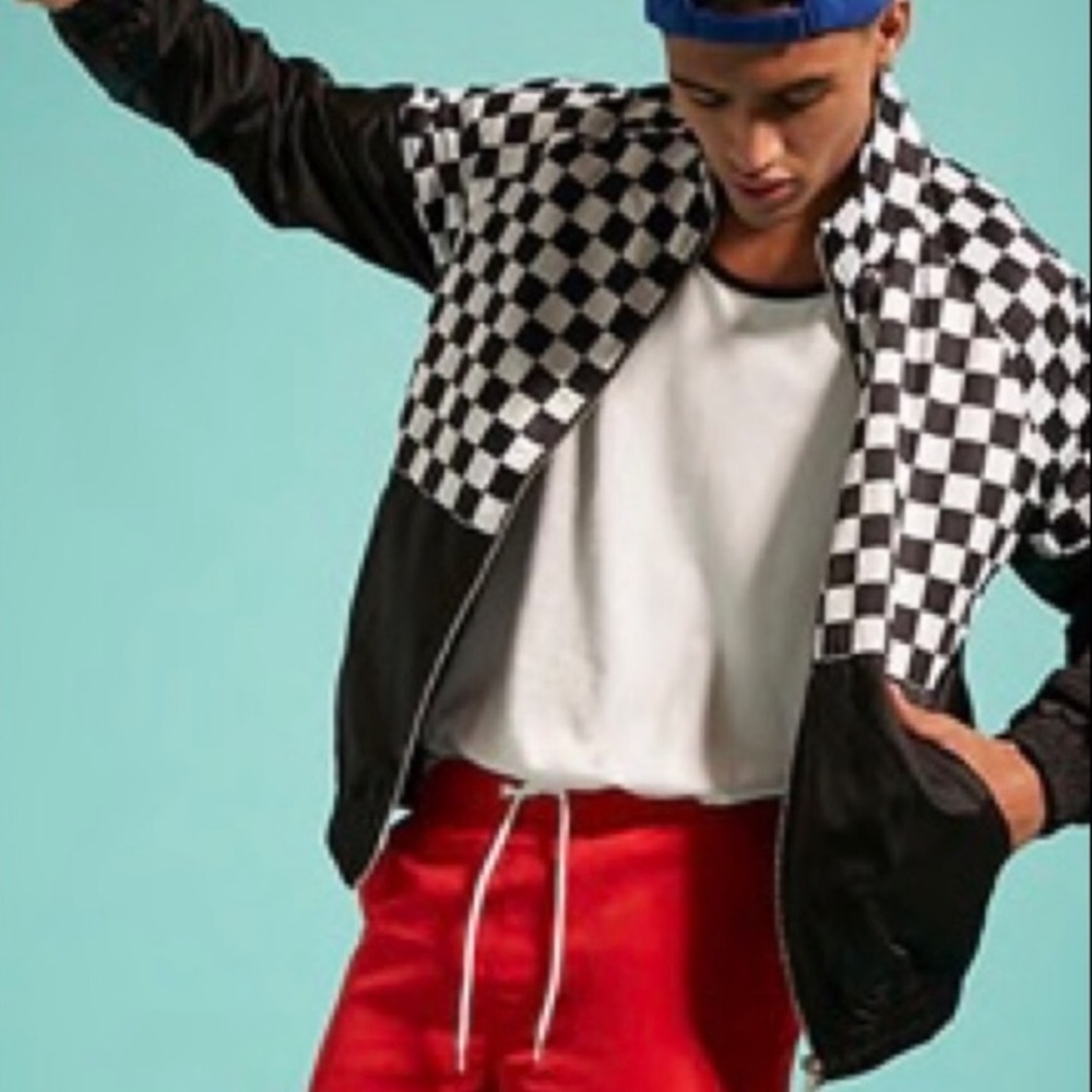 Men’s light weight checker jacket
